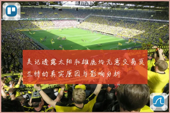 美记透露太阳和雄鹿均无意交易莫兰特的真实原因与影响分析